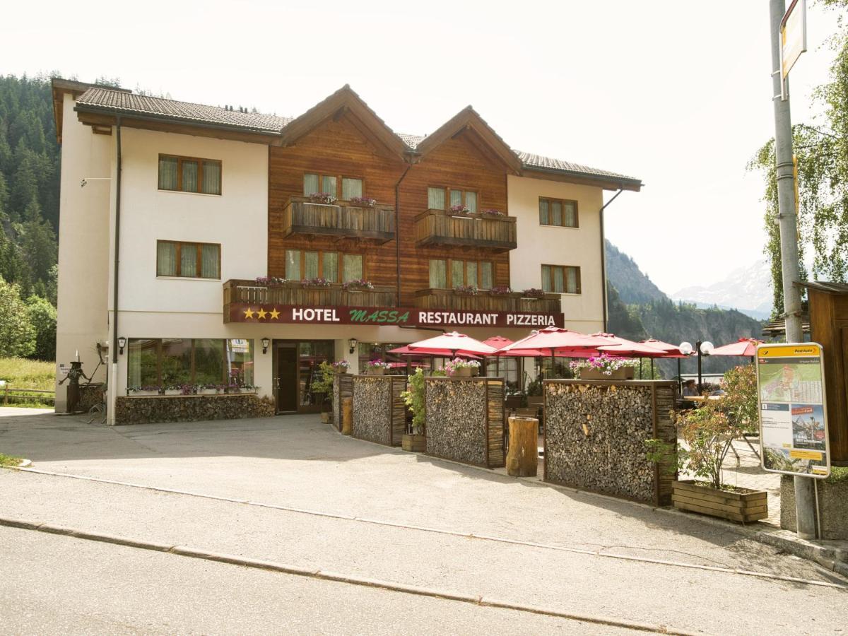 Hotel Massa Blatten bei Naters Buitenkant foto